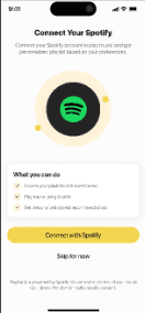 Connect your Spotify